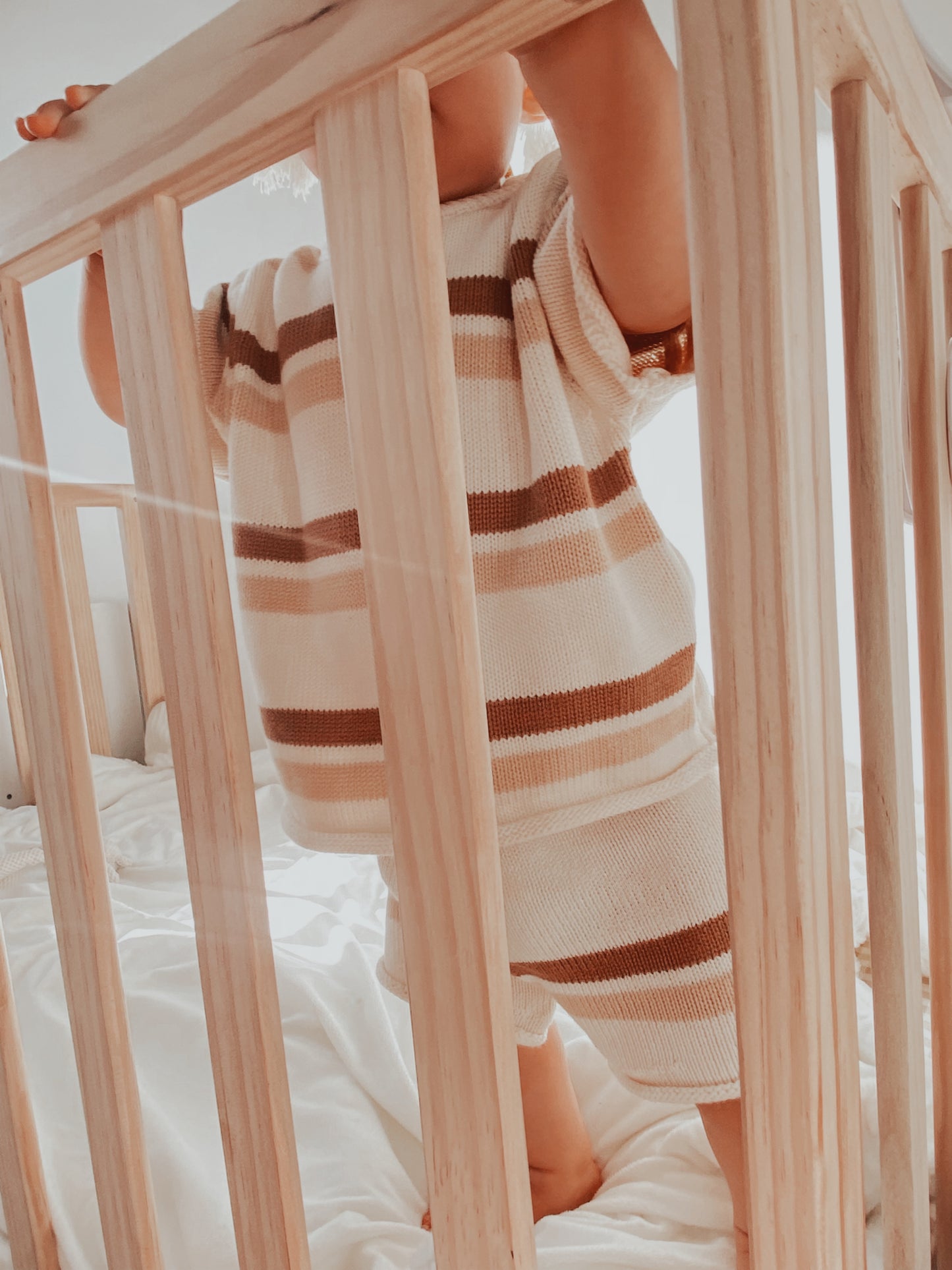 Oversized stripped tee